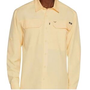 NWT Eddie Bauer Long Sleeve Shirt Men’s Large 42-44 Woven Tech Shirt New